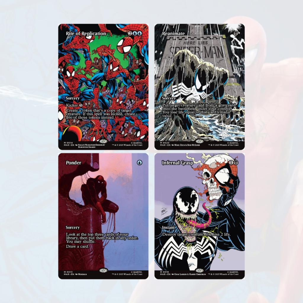 พร้อมส่ง! การ์ดเกม Magic: The Gathering | Marvel's Spider-Man Collector Booster (p4)