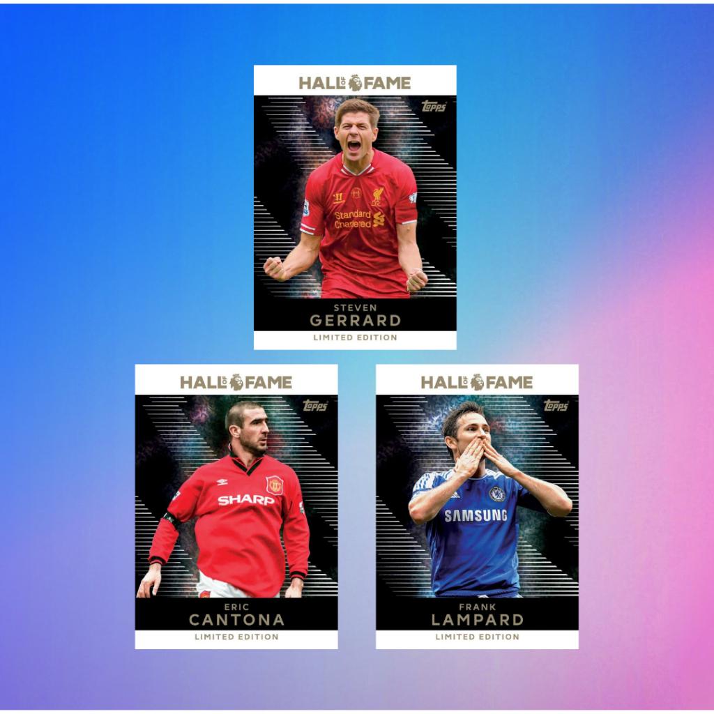 [ พร้อมส่ง!! ] การ์ดสะสมฟุตบอล Topps Premier League 2026 Super Tin - Hall of Fame Series #1 #2 #3 ใหม่ล่าสุด! (p4) ( 420 กรัม )