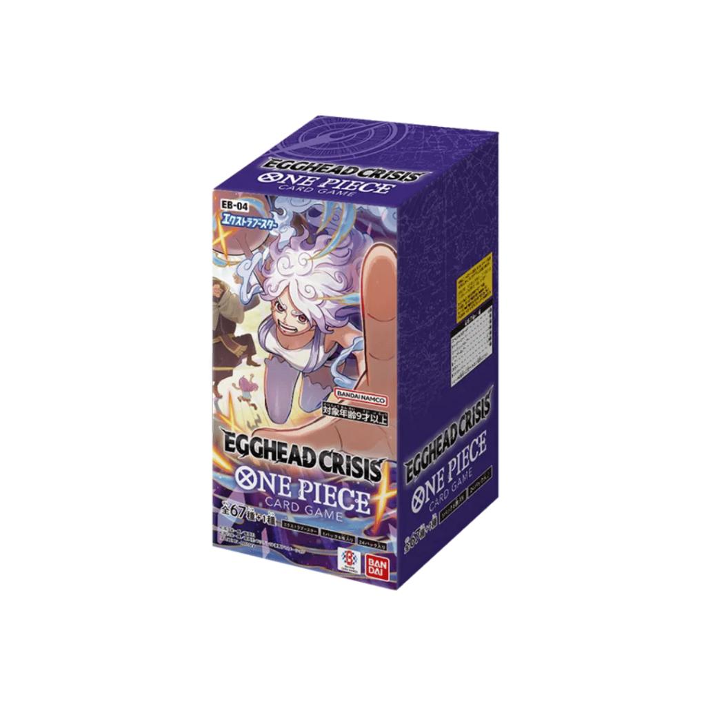 [ แยกซอง ] การ์ดเกมวันพีซ ชุดพิเศษ Extra Booster ONE PIECE Egghead Crisis [EB04] Bandai การ์ดเกม การ์ดสะสม ใหม่ล่าสุด (p3) (80g)