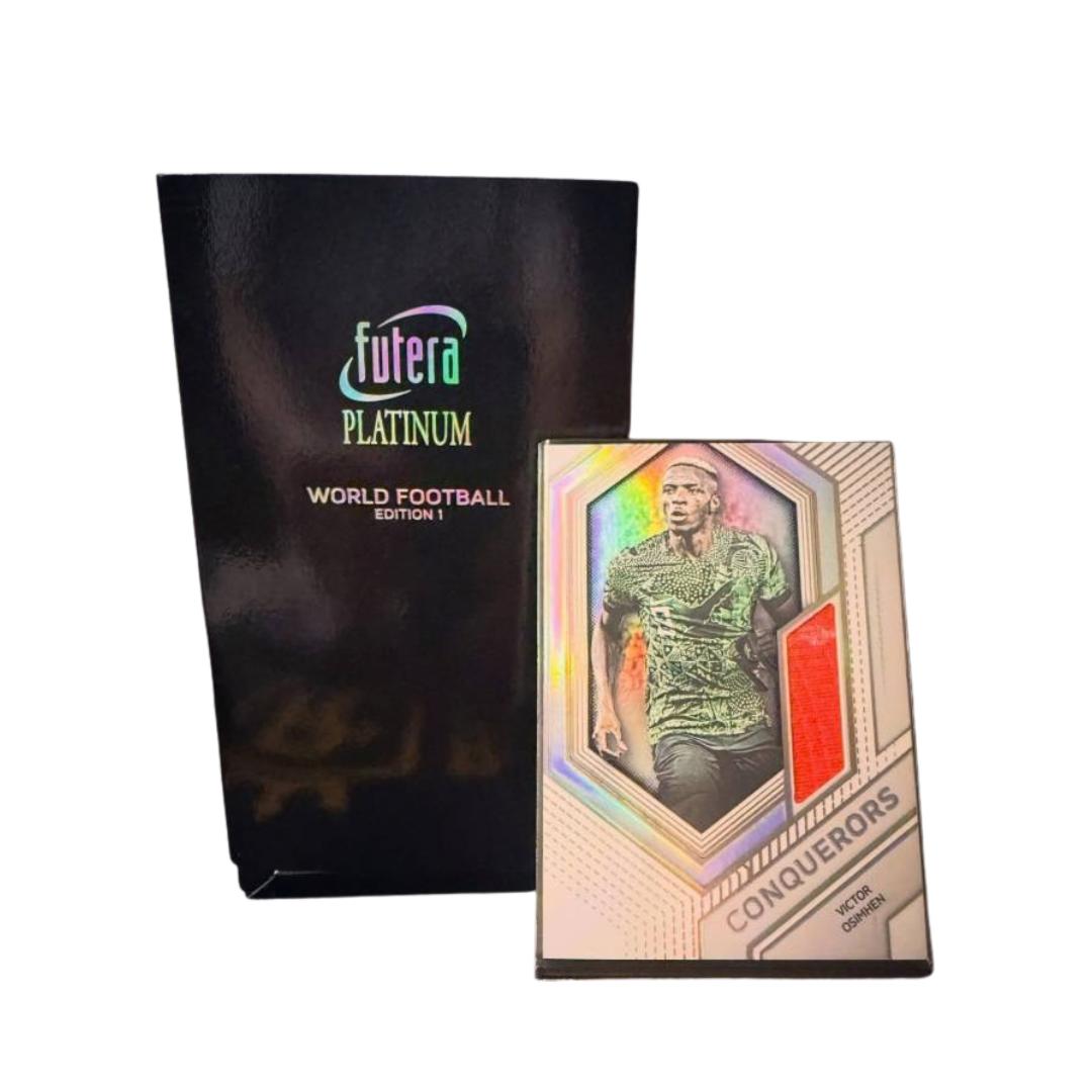 ยกกล่อง พร้อมส่ง การ์ดฟุตบอล 2025/26 Futera World Football Platinum Edition 1 Hobby Box (p3) (230g)