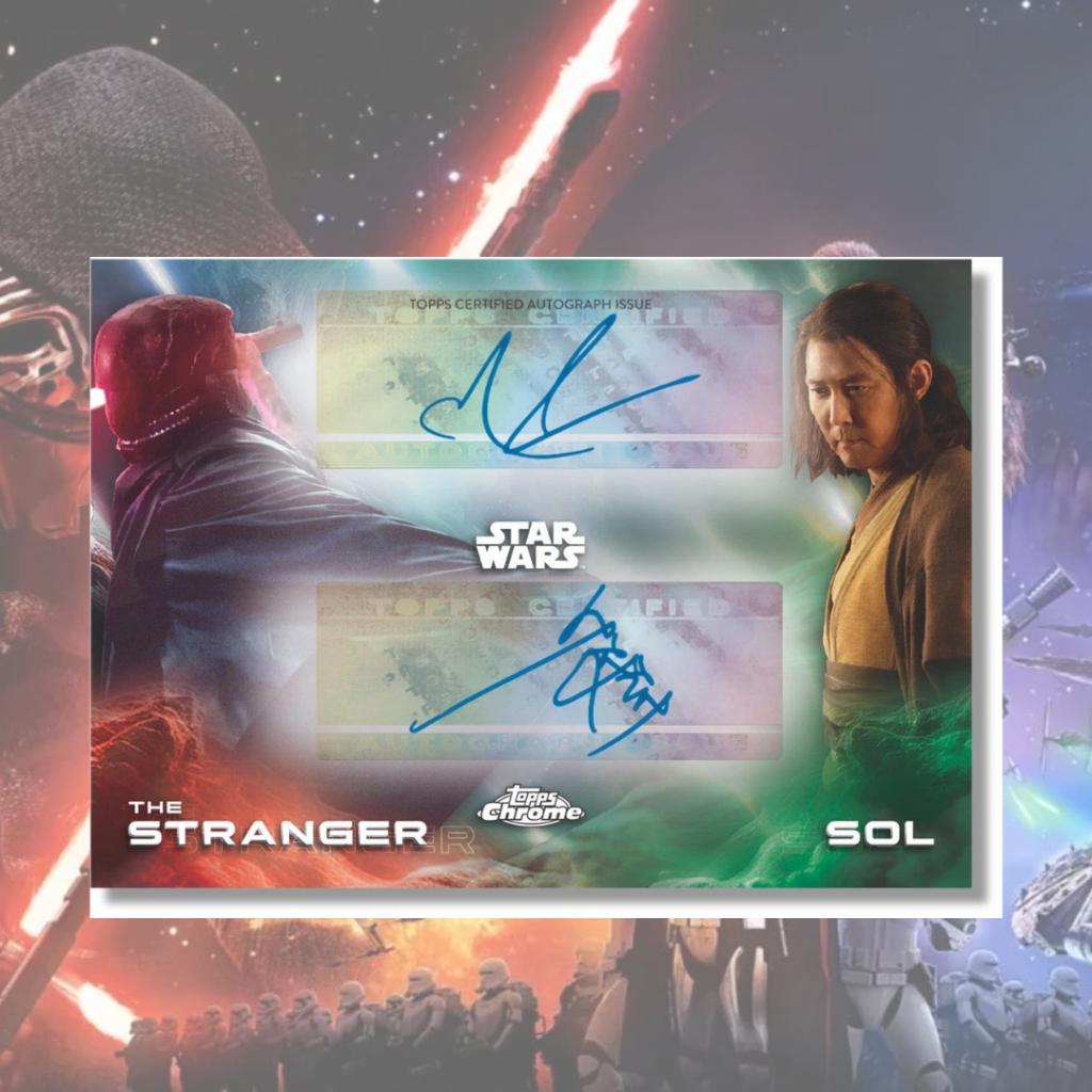 [ ยกกล่อง ] 2025 Topps Star Wars Chrome Value Blaster Box สินค้าใหม่พร้อมส่ง (p4) (260g)