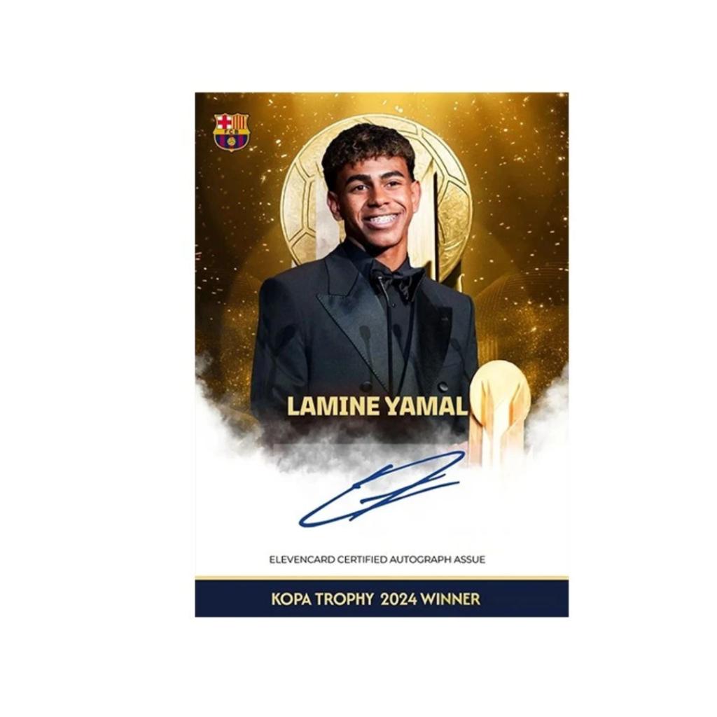 [ ยกกล่อง ] พร้อมส่ง 2024-25 Panini ELEVENCARD  Barcelona Football Team Box  Star Card Factory Sealed การสะสมฟุตบอล (p4)