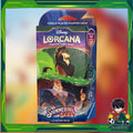 พร้อมส่ง!! Disney Lorcana : Shimmering Skies Emerald - Steel Starter Deck การ์ดสะสม  (p2)(230g)