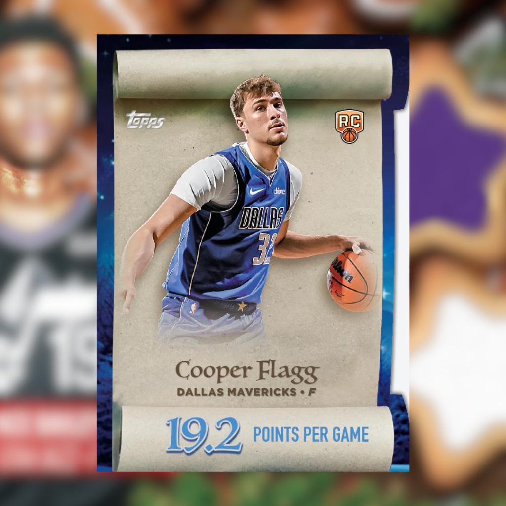 [ ยกกล่อง ] 2025-26 Topps Holiday Basketball Mega Box  (p3)(380g)