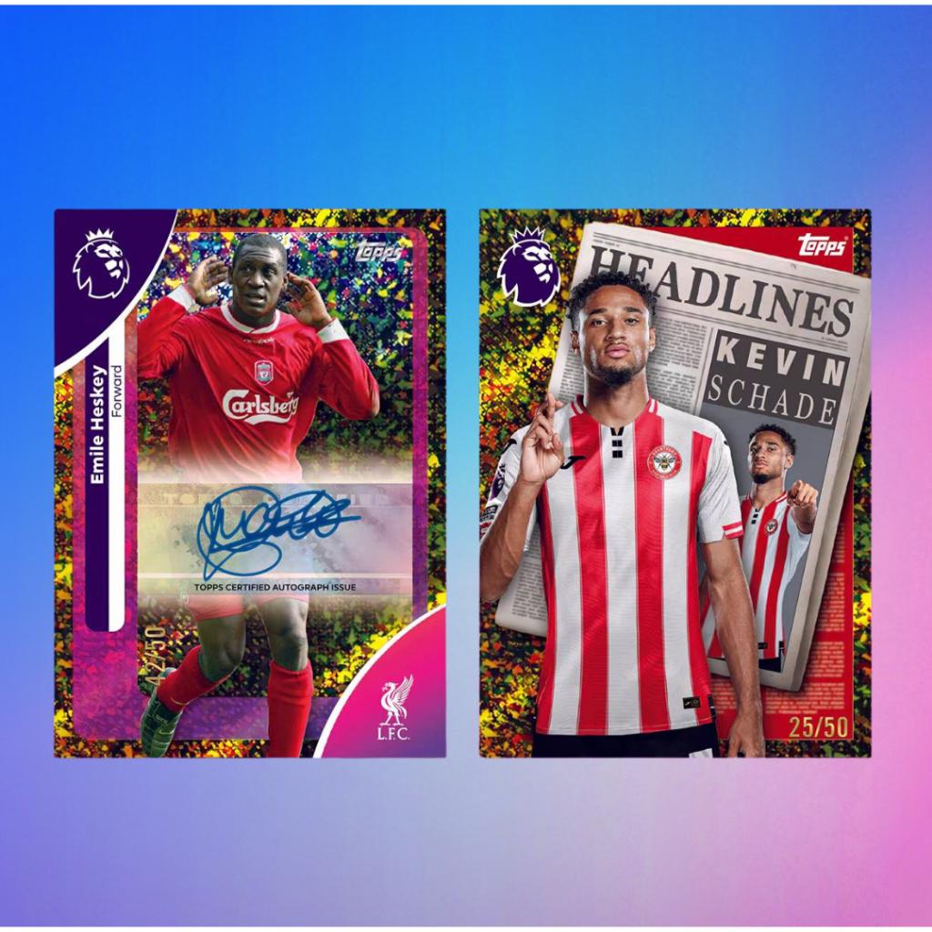 [ พร้อมส่ง!! ] การ์ดสะสมฟุตบอล Topps Premier League 2026 Super Tin - Hall of Fame Series #1 #2 #3 ใหม่ล่าสุด! (p4) ( 420 กรัม )