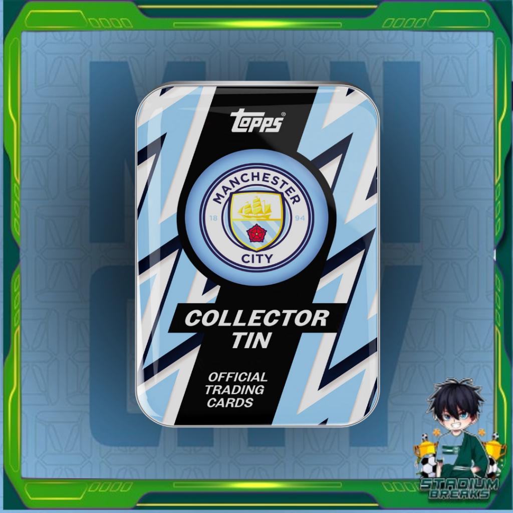 พร้อมส่ง 2025/26 Topps Collectors Tin : Manchester City สินค้าใหม่ล่าสุด (p4)