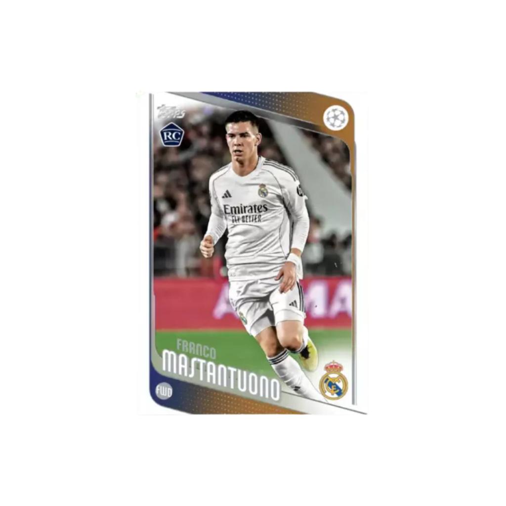 [ ยกกล่อง ] พร้อมส่ง!! 2025-26 Topps UEFA Club Competitions - Value Box  การ์ดสะสมกิฬา (p3)(250g)