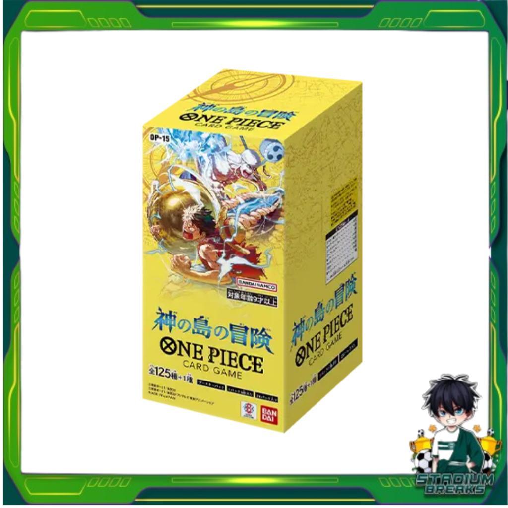 [ ยกกล่อง ] การ์ดเกมวันพีซ ONE PIECE CARD GAME BOOSTER PACK -Adventure on KAMI’s Island- [OP-15] พร้อมส่ง!! (p3)