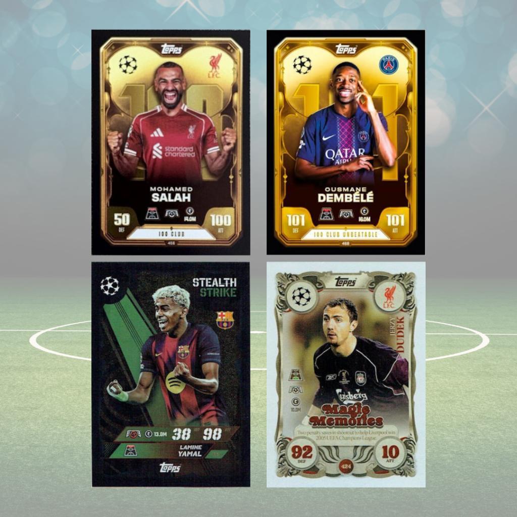 [ พร้อมส่ง! ] แยกซอง การ์ดสะสมฟุตบอล Topps UCC Match Attax 2025/26 (p4)
