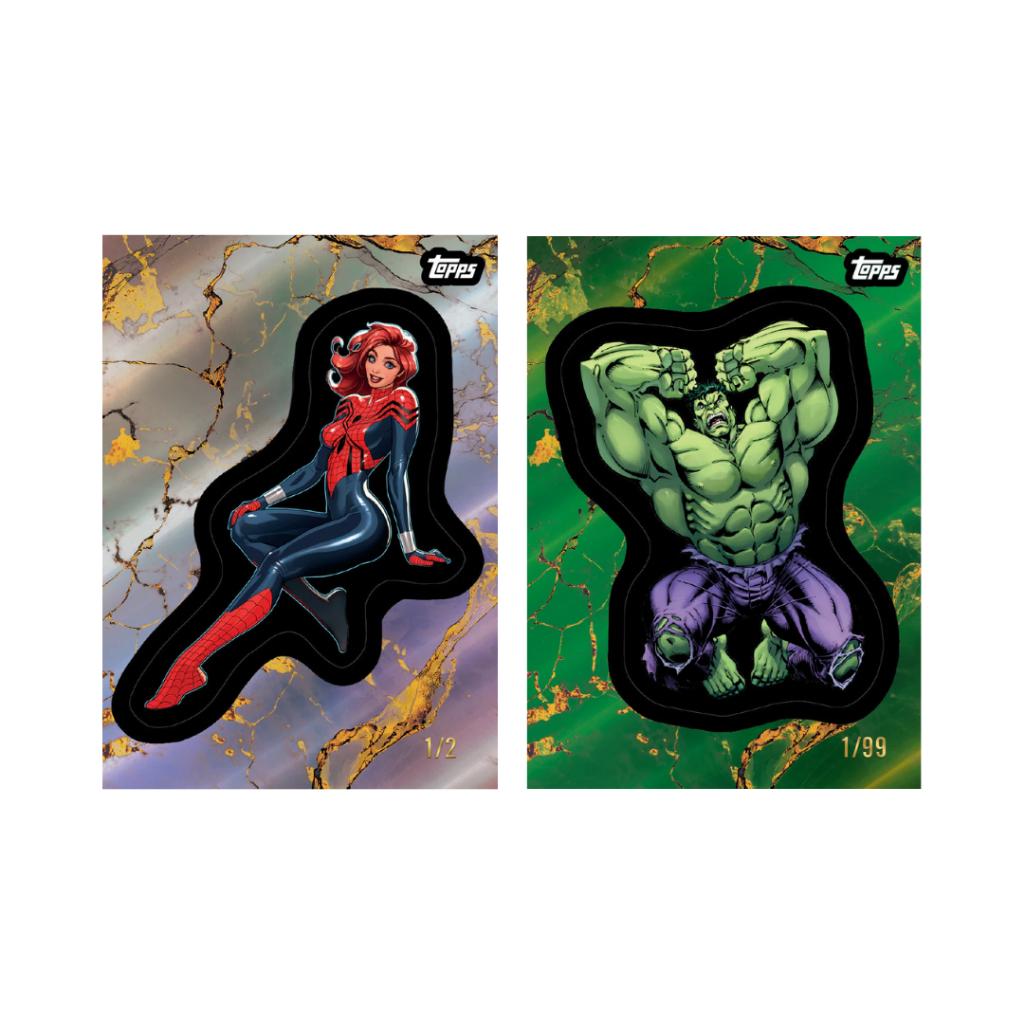 [ ยกกล่อง ] พร้อมส่ง!! 2025 Topps Marvel Comic Book Heroes 1975 Golden Anniversary - Hobby Box สินค้าใหม่ล่าสุด (p3)(300g)