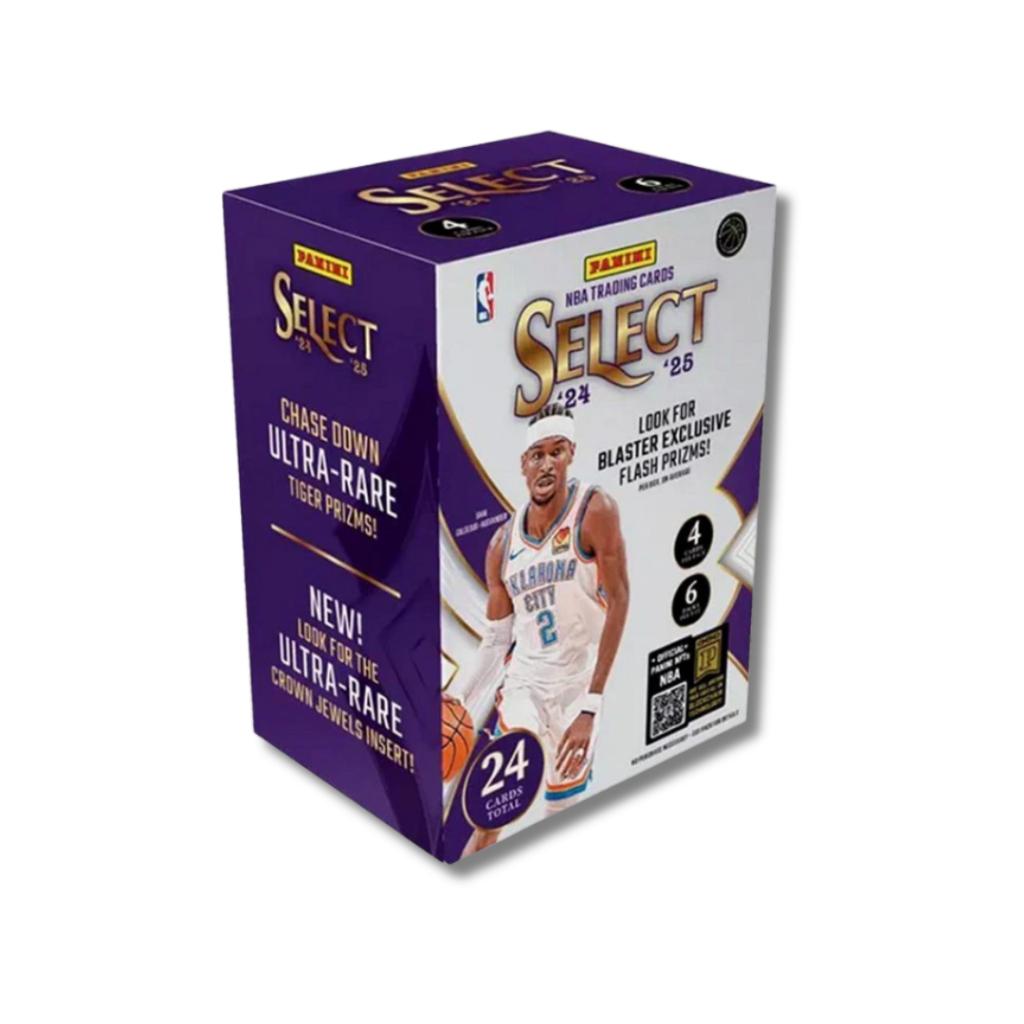 [ พร้อมส่ง!!! ] แยกซอง การ์ดสะสมบาสเก็ตบอล 2024-25 Panini Select NBA Basketball Trading Card Blaster Pack ล่าสุด! (p4)