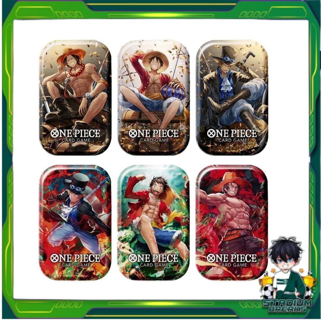 พร้อมส่ง! กล่องการ์ดเกม ONE PIECE CARD GAME  กล่องเหล็ก Mini-tin Pack Set VOL.1  (p3) (210g)