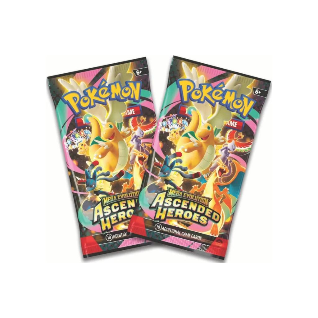 [ แยกแพ็ค ] พร้อมส่ง!! Pokémon TCG : Mega Evolution: Ascended Heroes Collection สินค้าใหม่ล่าสุด (p3) (230g)