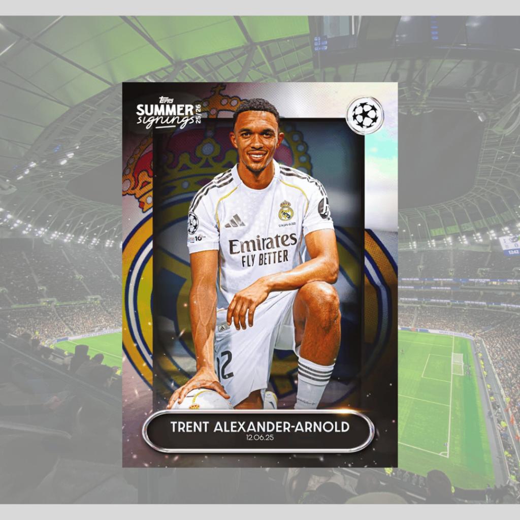 [ ยกกล่อง ] พร้อมส่ง!! 2025-26 Topps UEFA Club Competitions Summer Signings พร้อมส่ง!! (p3)(270g)