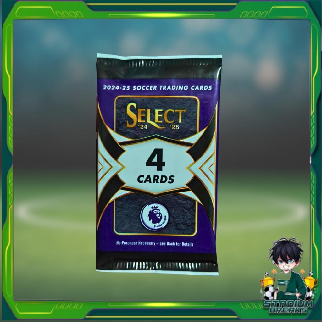 [แยกซอง] 2024-25 Panini Select Premier League Soccer Blaster Box การ์ดกิฬา ใหม่ล่าสุด (p4)