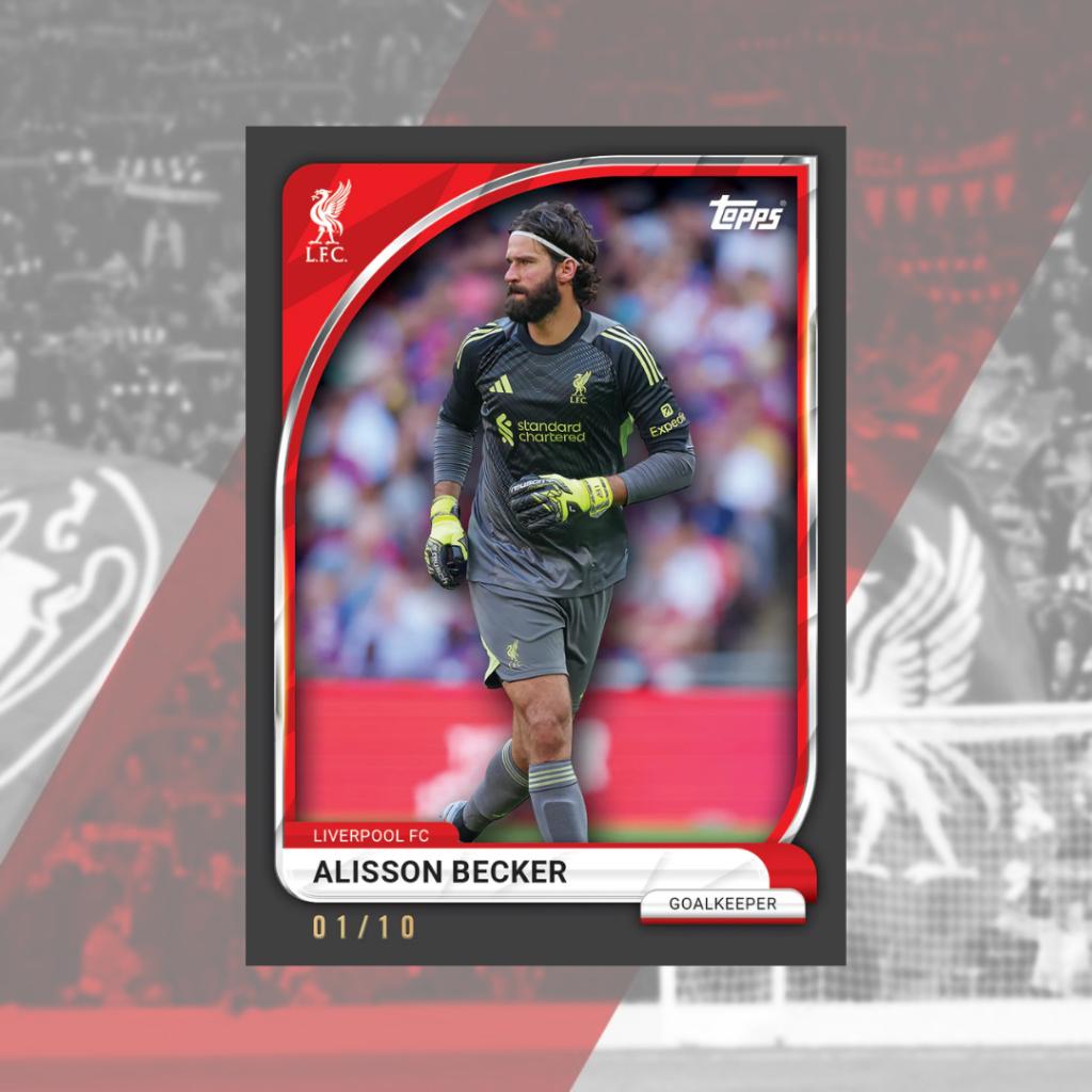[ ยกกล่อง] พร้อมส่ง!! 2025-26 Topps Collectors Tin : Liverpool  สาวกหงส์แดงห้ามพลาด (p3)
