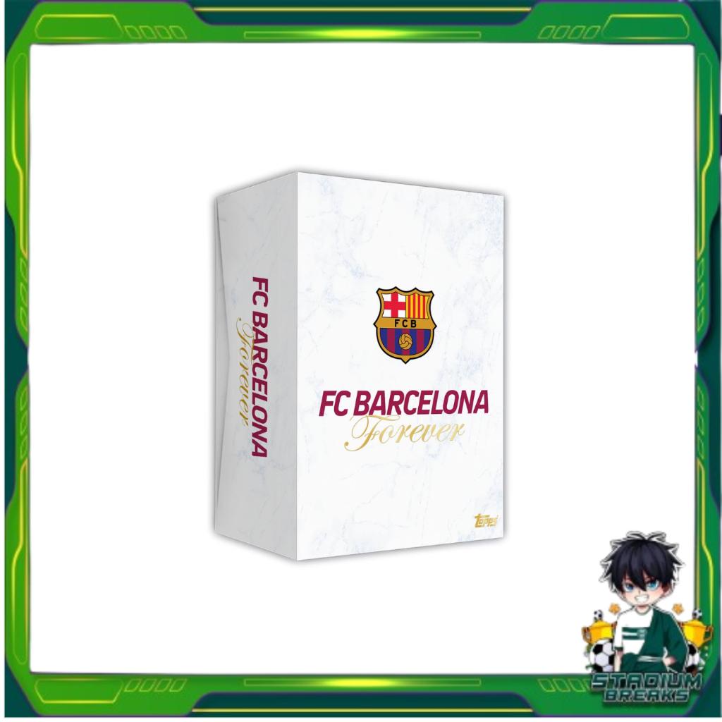 [ ยกกล่อง ] การ์ดสะสม 2025-26 Topps Barcelona Forever Hobby Box  พร้อมส่ง!!  (p3) (700g)