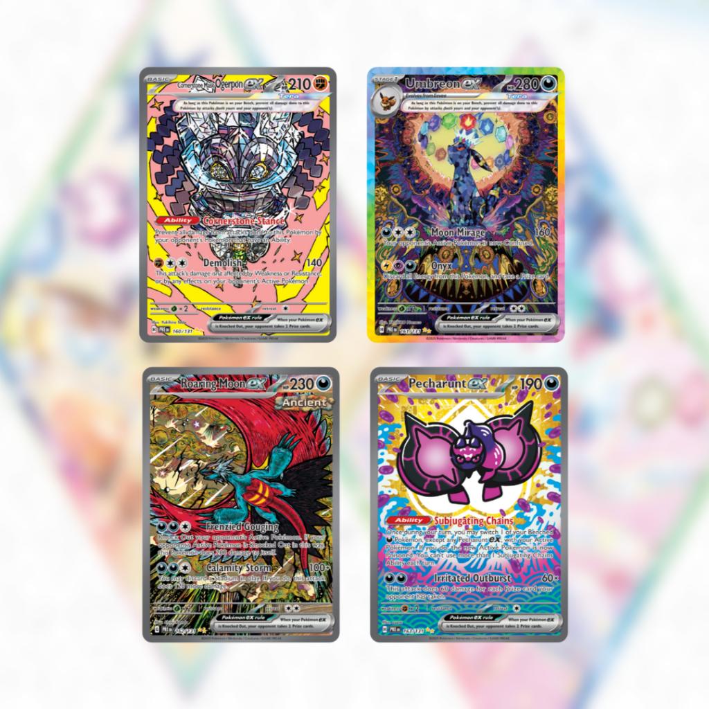 [ แยกซอง ]  พร้อมส่ง! การ์ดเกมโปเกม่อน Pokémon TCG: Scarlet & Violet—Prismatic Evolutions Expansion Ver.English (p3) (40g)