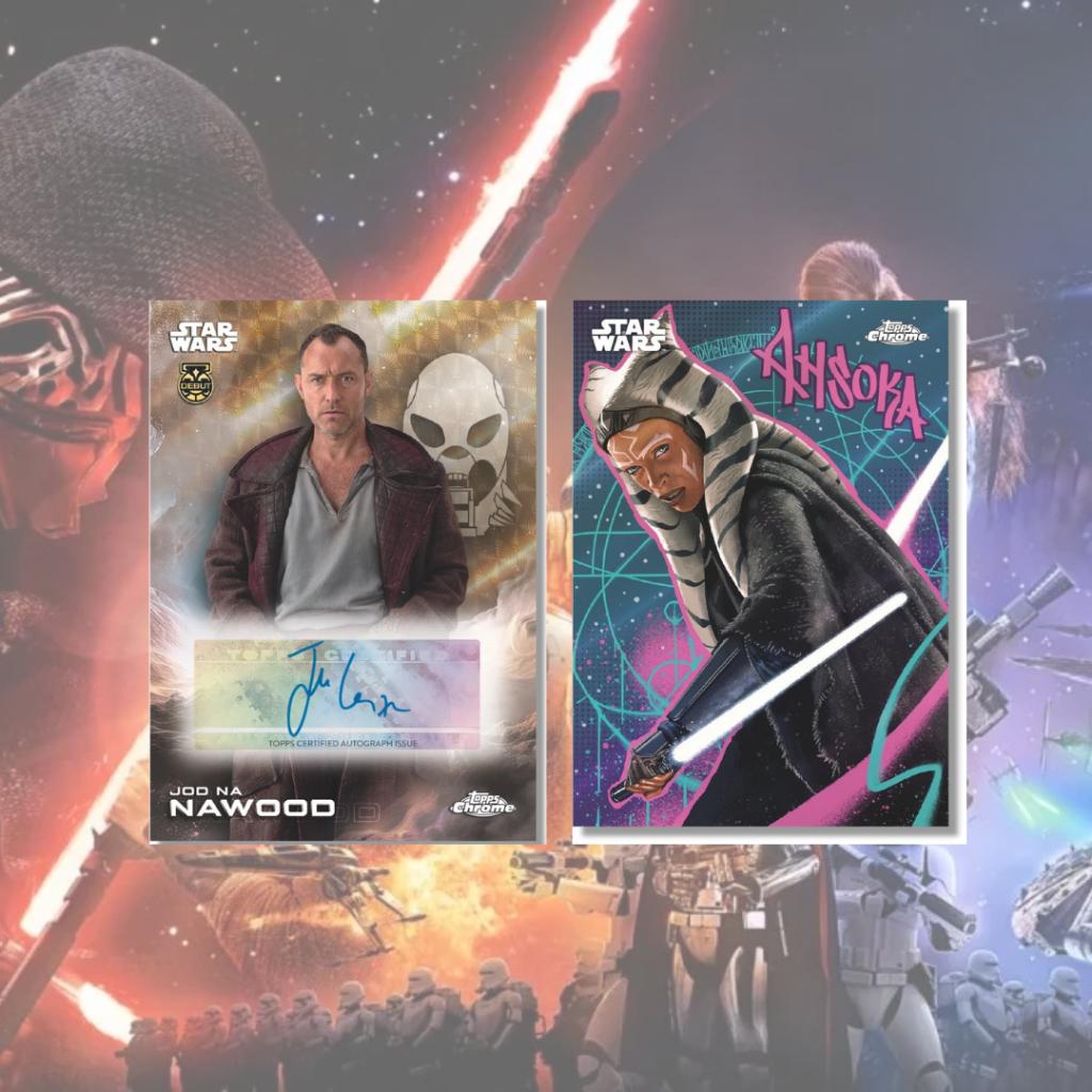 [ ยกกล่อง ] 2025 Topps Star Wars Chrome Value Blaster Box สินค้าใหม่พร้อมส่ง (p4) (260g)