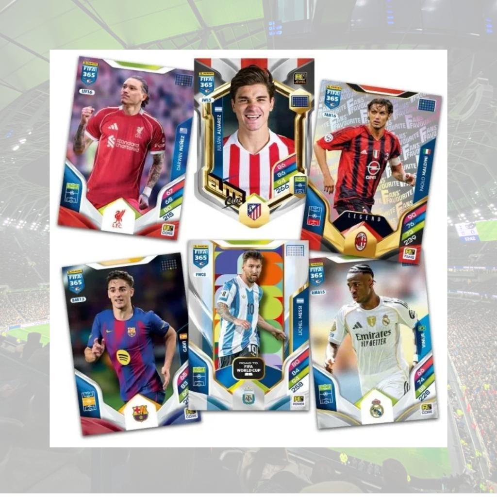 [ พร้อมส่ง! ] แยกซอง  การ์ดสะสมฟุตบอล Panini FIFA 365 2026 Adrenalyn XL (p4) ( 50 กรัม )