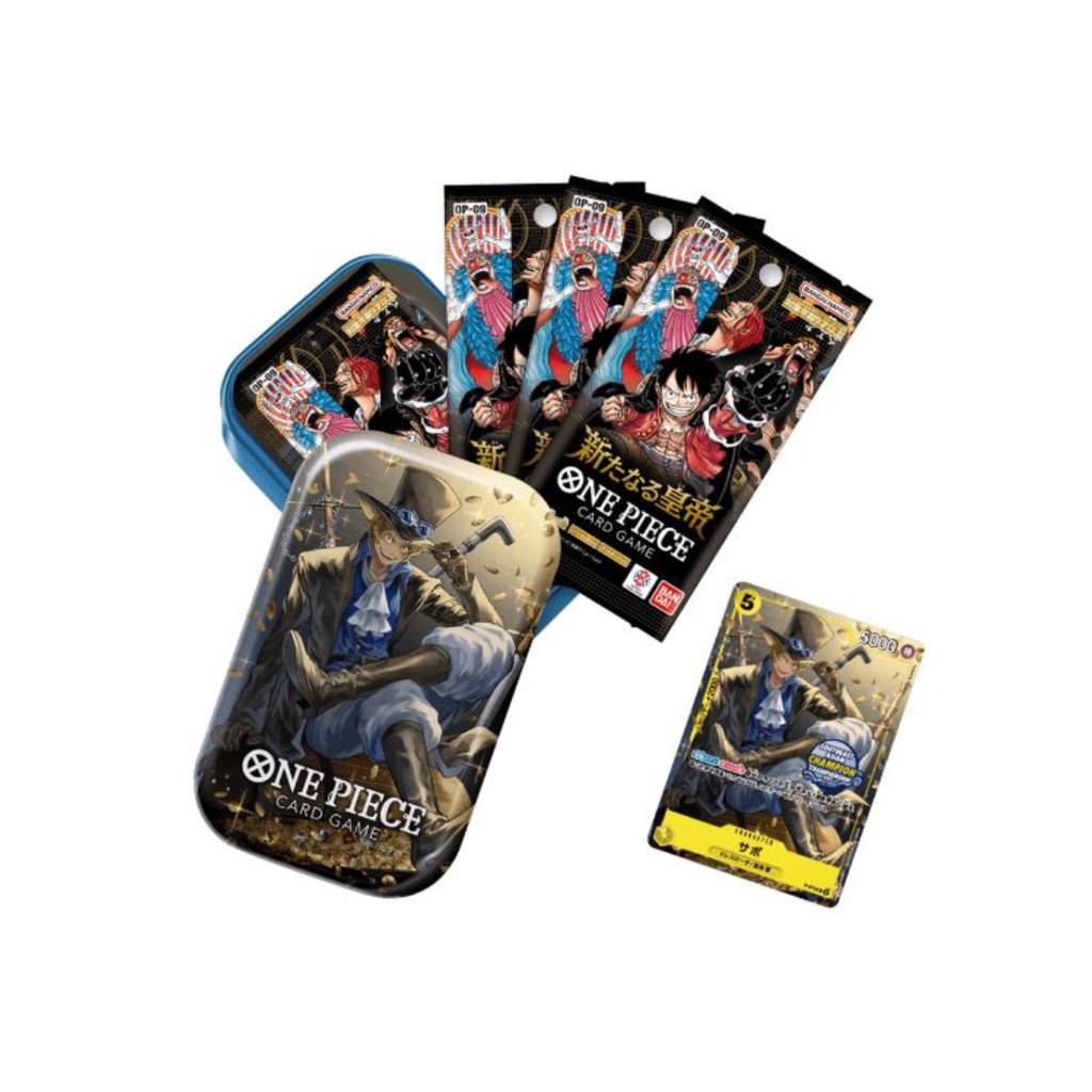 พร้อมส่ง! กล่องการ์ดเกม ONE PIECE CARD GAME  กล่องเหล็ก Mini-tin Pack Set VOL.1  (p3) (210g)
