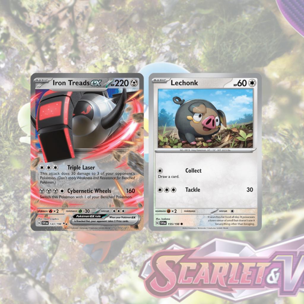 [ แยกซอง ] Pokémon TCG : Scarlet & Violet  Booster Pack Eng การ์ดสะสม พร้อมส่ง (p4) (80 g)