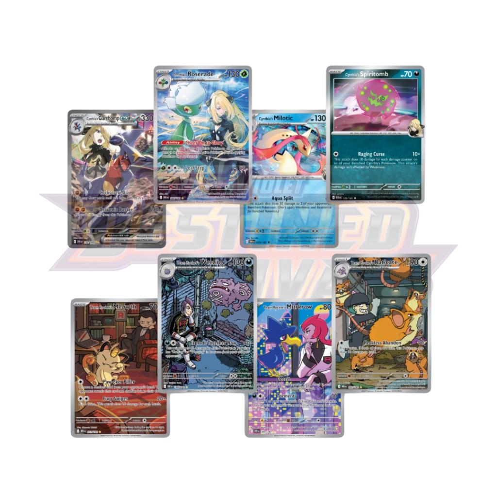 [ แยกซอง! ] พร้อมส่ง!!! การ์ดเกม Pokemon TCG Scarlet & Violet Destined Rivals Booster Bundle Box (p4)