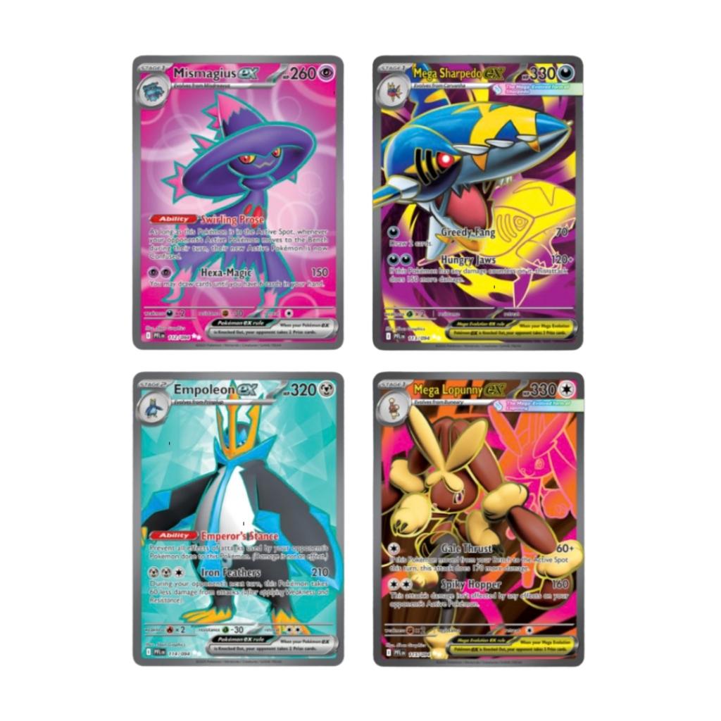 ยกกล่อง!! Pokemon Ver.Eng Mega Evolution Phantasmal Flames Pokémon Center Elite Trainer Box (p3) ( 750g )
