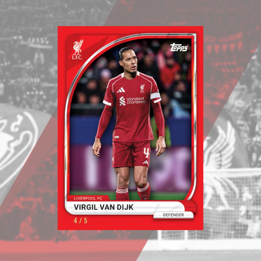 [ ยกกล่อง] พร้อมส่ง!! 2025-26 Topps Collectors Tin : Liverpool  สาวกหงส์แดงห้ามพลาด (p3)