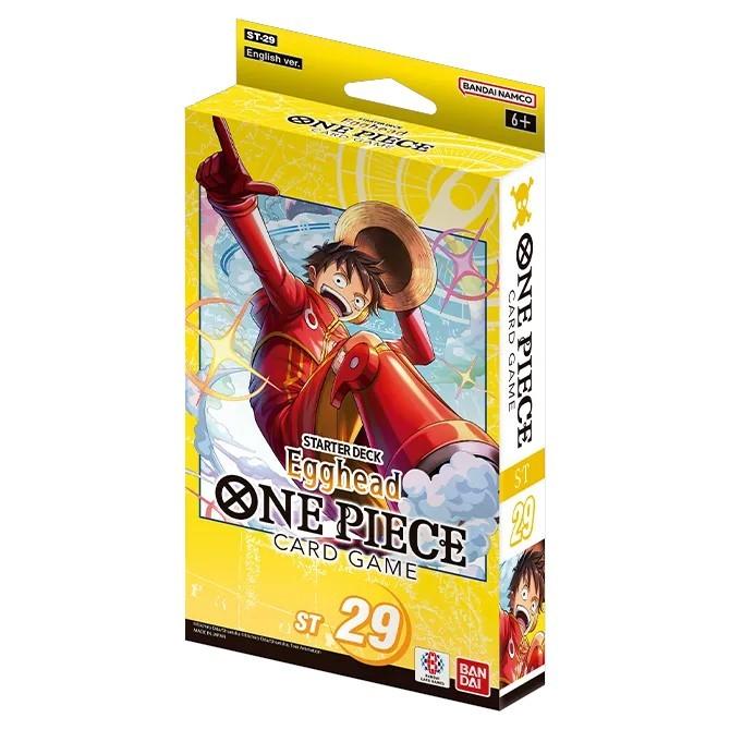 [ ยกกล่อง ] พร้อมส่ง!! ONE PIECE CARD GAME STARTER DECK -Egghead- [ST-29] Ver.English สินค้าใหม่ล่าสุด (p3) (280g)