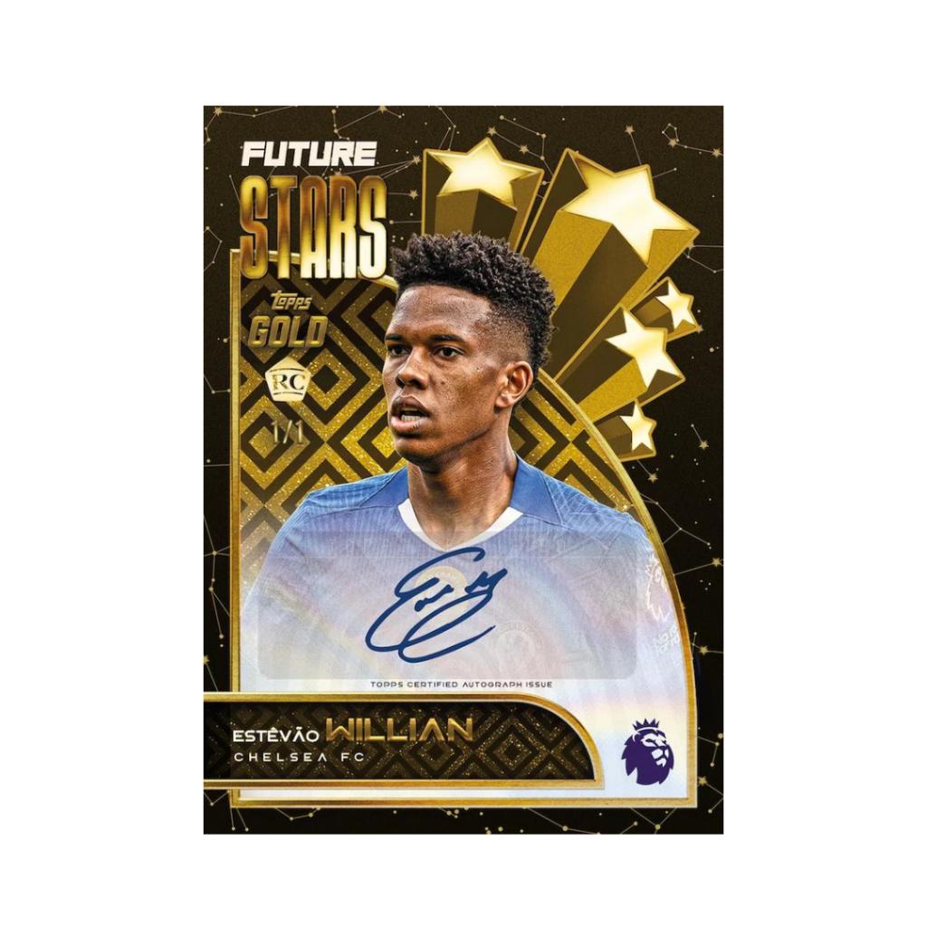 [ ยกกล่อง ] 2025-26 Topps Gold Premier League EPL Soccer Hobby พร้อมส่ง!!  (p3) (190g)