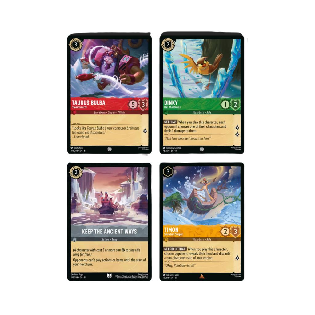 ยกกล่อง!! Illumineer's Trove Set Winterspell Disney Lorcana Trading Cards (p3) (500g)
