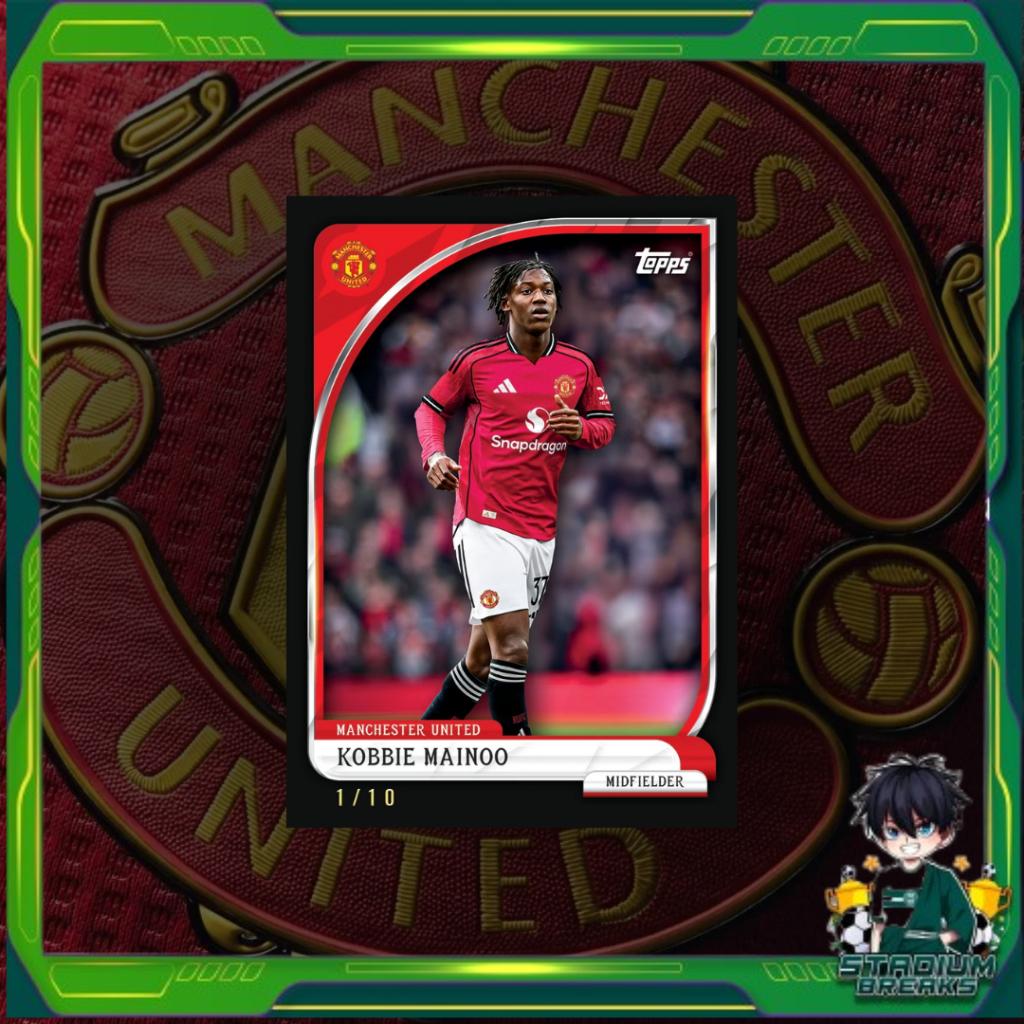 พร้อมส่ง 2025/26 Topps Collectors Tin : Manchester United (p4)