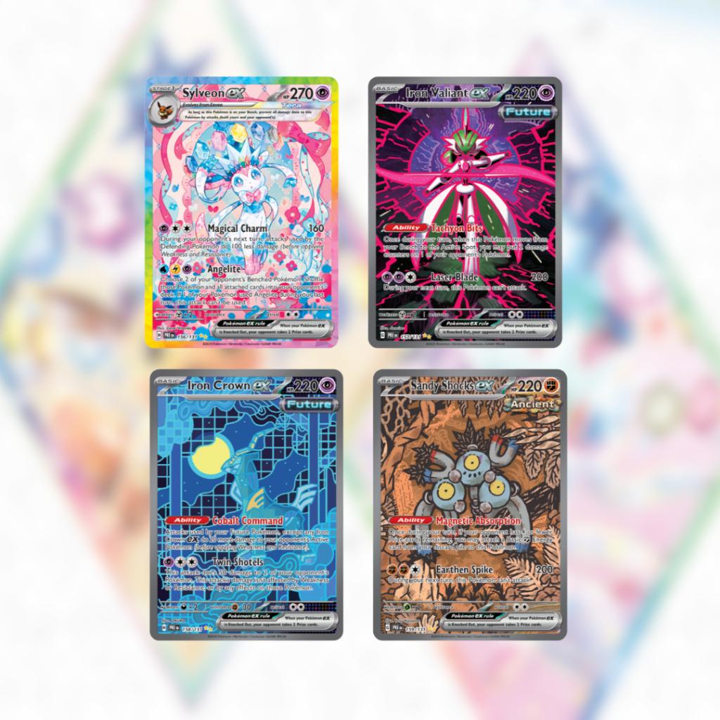 [ แยกซอง ]  พร้อมส่ง! การ์ดเกมโปเกม่อน Pokémon TCG: Scarlet & Violet—Prismatic Evolutions Expansion Ver.English (p3) (40g)