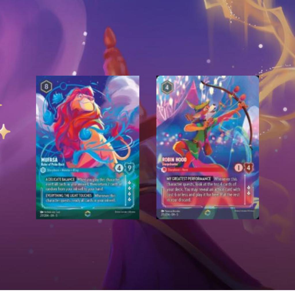 [ แยกซอง ] Disney Lorcana: Shimmering Skies Booster Pack พร้อมส่ง!!  (P3)(80g)