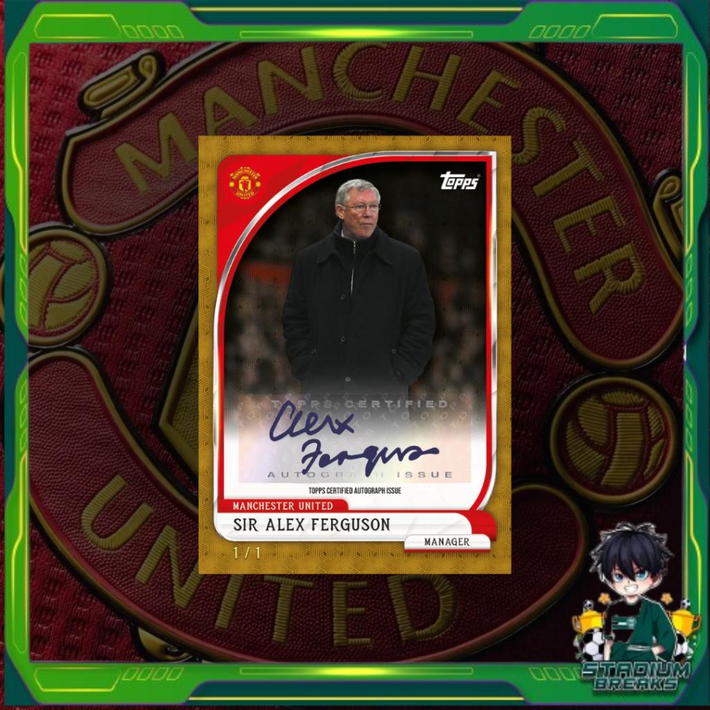 พร้อมส่ง 2025/26 Topps Collectors Tin : Manchester United (p4)
