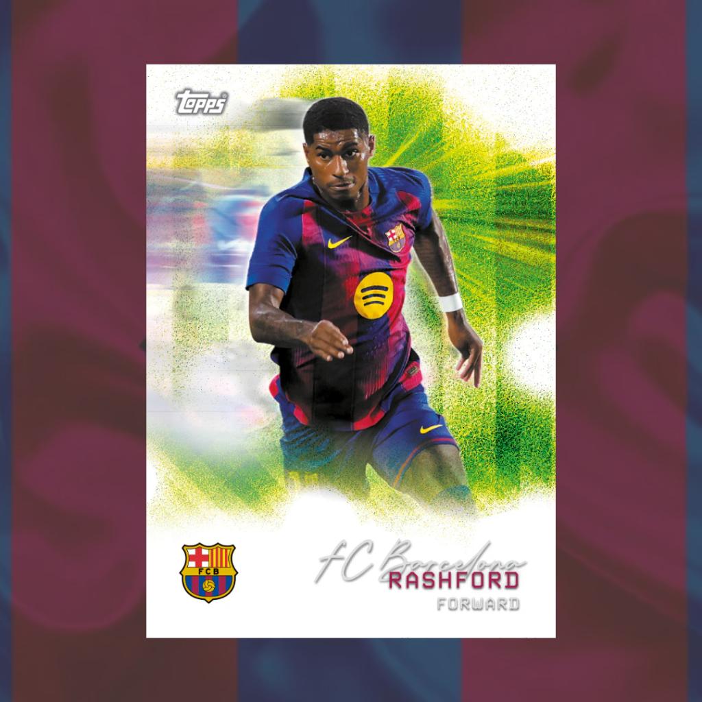 [ ยกกล่อง ] พร้อมส่ง!! 2025-26 Topps Team Set : FC Barcelona การ์ดสะสมกิฬา (p3) ( 250 G )