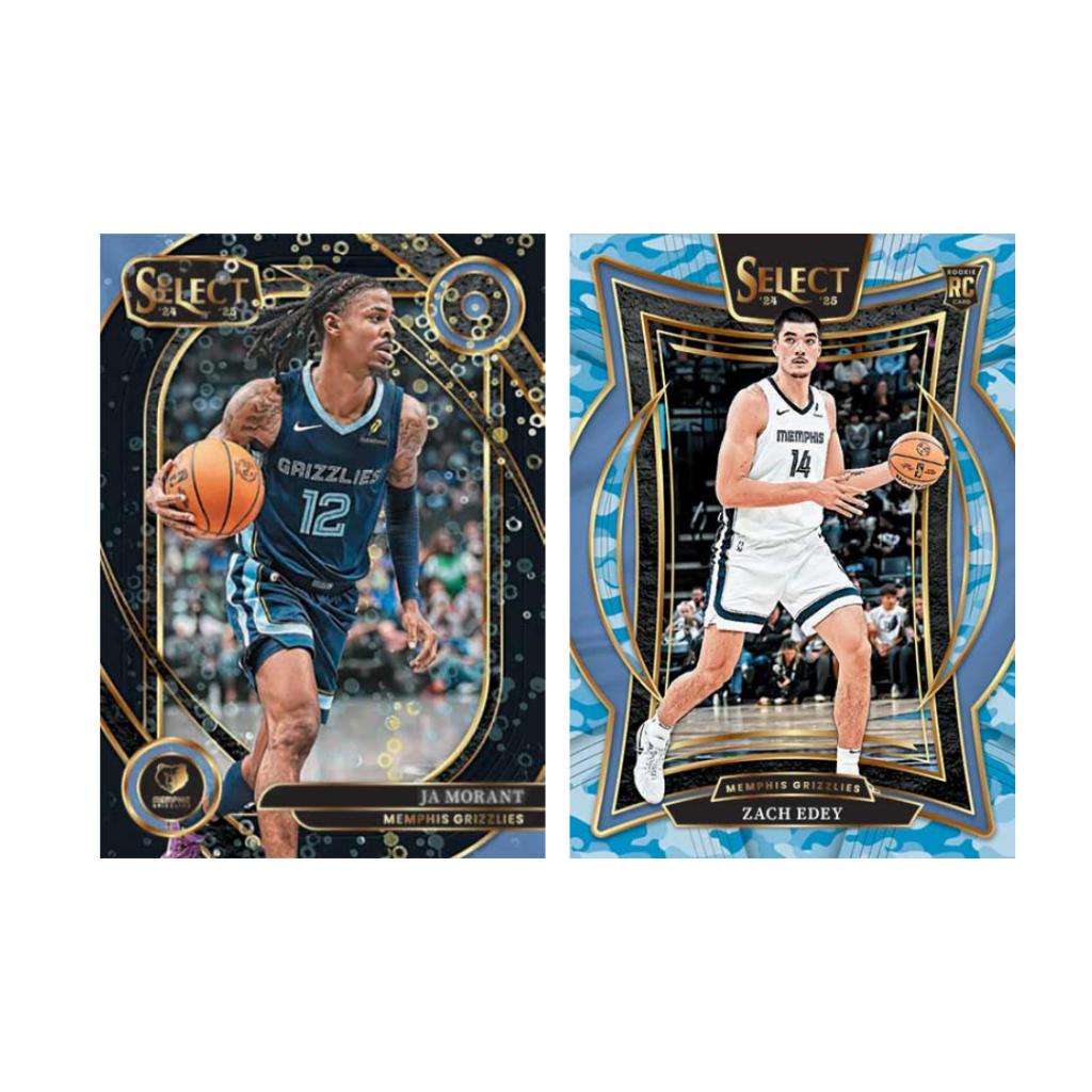[ พร้อมส่ง!!! ] แยกซอง การ์ดสะสมบาสเก็ตบอล 2024-25 Panini Select NBA Basketball Trading Card Blaster Pack ล่าสุด! (p4)