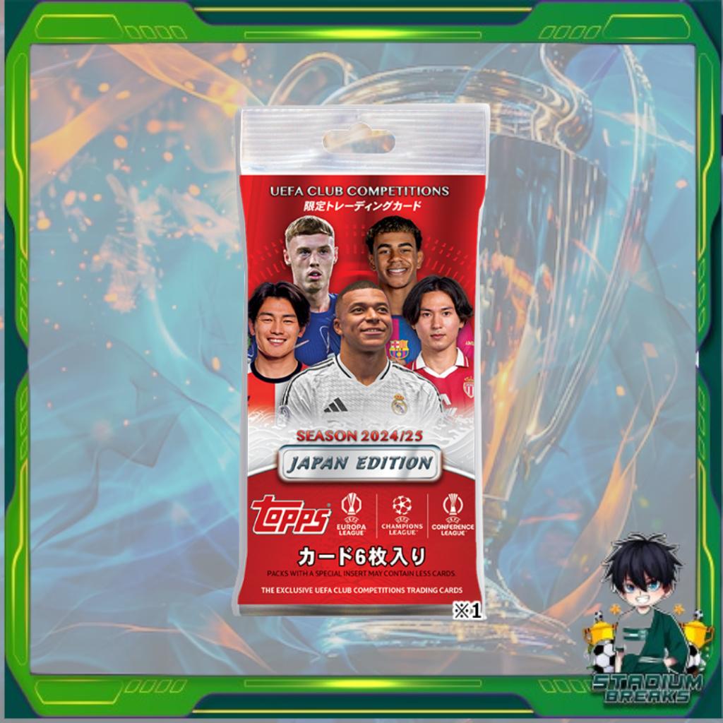 [ แยกซอง ] พร้อมส่ง!! 2024-25 Topps UEFA Club Competitions Japan Edition การ์ดสะสมกิฬา (p3)
