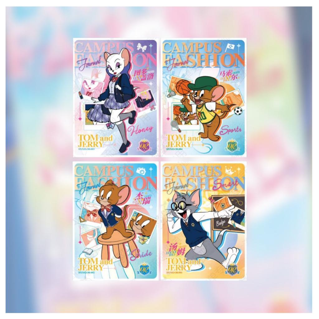 [ พร้อมส่ง! ] ยกกล่อง การ์ดสะสมการ์ตูน ทอม แอนด์ เจอร์รี่ Tom And Jerry Kayou ใหม่ล่าสุด (p4)