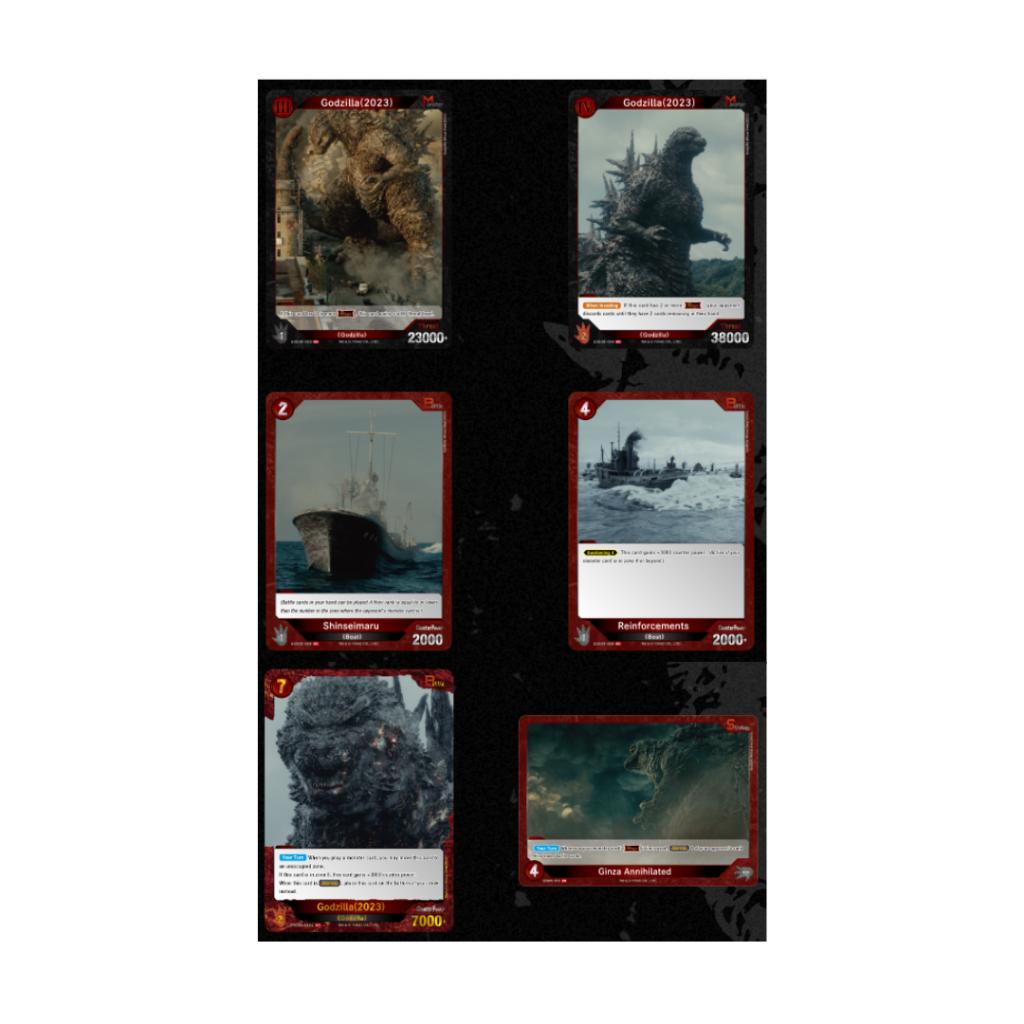 [ พร้อมส่ง ] Godzilla Card Game Starter Deck : GODZILLA MINUS ONE + Heisei VS Series Set Japan สินค้าใหม่ล่าสุด สต๊อกพร้อมส่ง (p0)