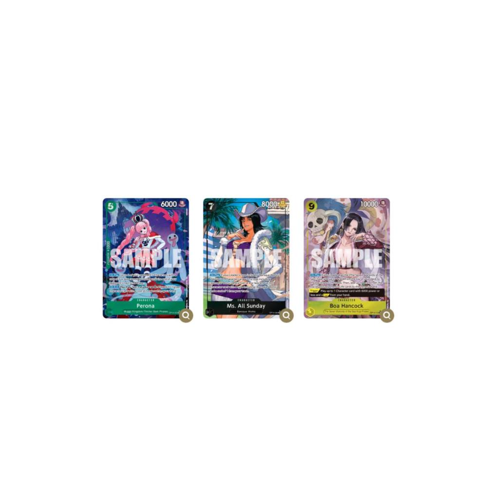 [ 1 ซอง ] การ์ดเกม ONE PIECE Card Game :  THE AZURE SEA’S SEVEN [OP14-EB04] ver.English สินค้าใหม่ล่าสุด (p3) (70g)