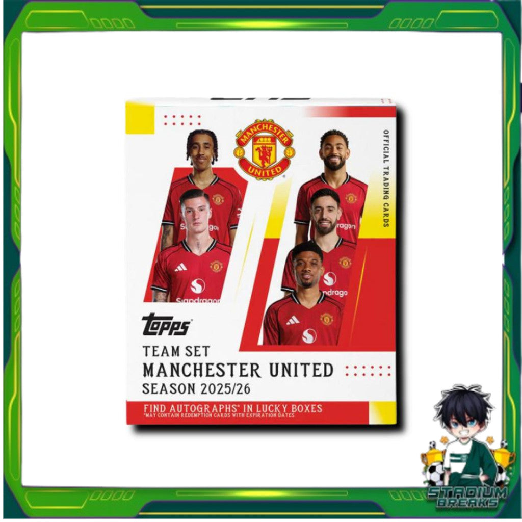 [ ยกกล่อง ] 2025-26 Topps Manchester United Team Set (p3)