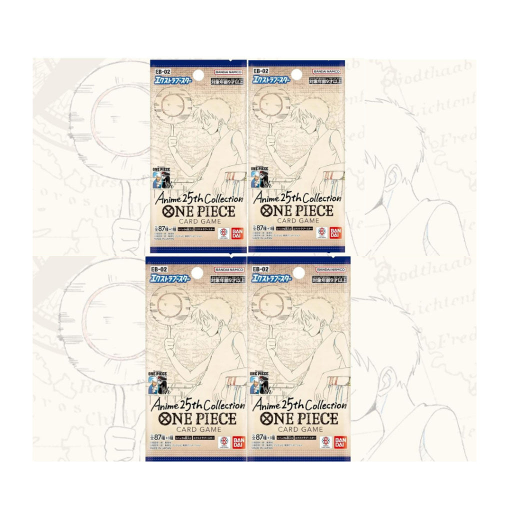 [แยกซอง] การ์ดเกม One Piece Card Game Extra Booster Anime 25th Collection EB-02 Bandai (p3)