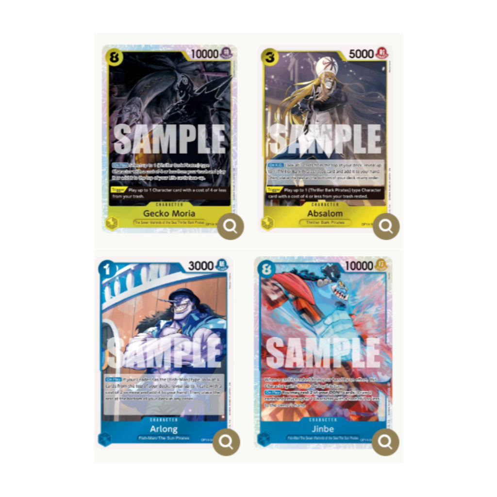 [ ยกกล่อง ] ONE PIECE Card Game :  THE AZURE SEA’S SEVEN [OP14-EB04] ver.English (p3)