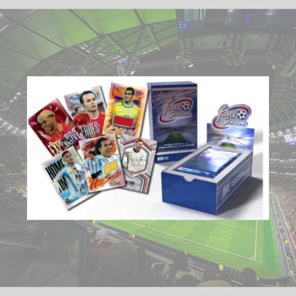 [ ยกกล่อง ] Futera Fans Selection Series 1 World Football : Hobby Box